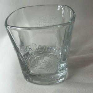 Jack Daniel’s Whiskey Rocks Glass Old No 7 Brand 8 Oz Engraved 3 1/2 In Tall Bar
